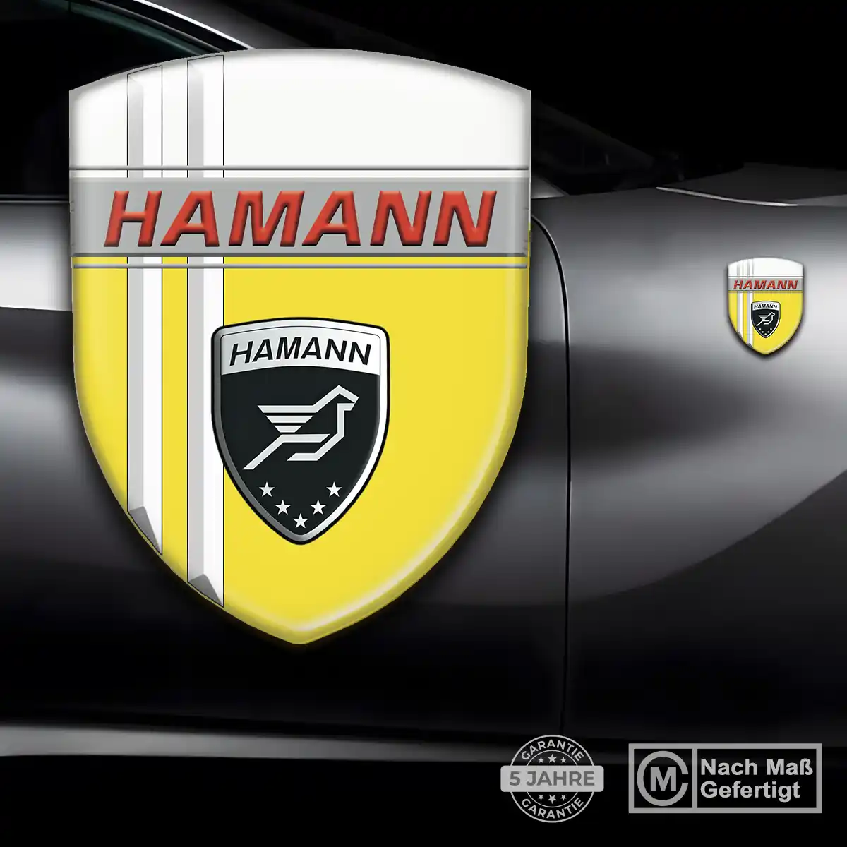Hamann Emblem Wappen Auto Exterieurdesign
