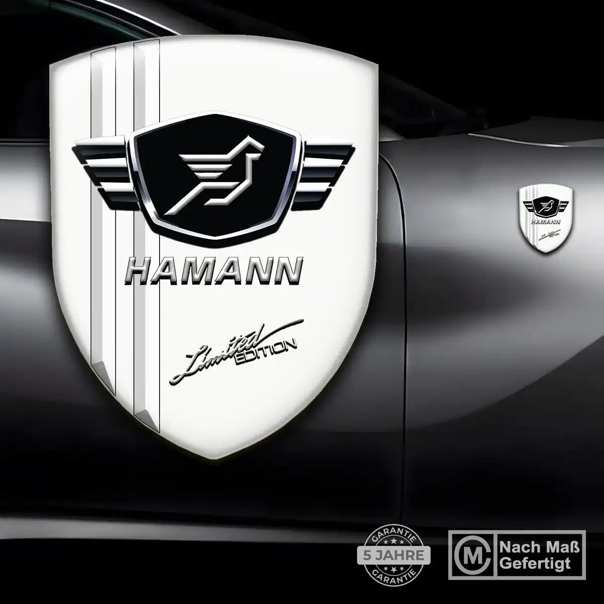 Hamann Emblem Wappen Auto Höchste Qualität