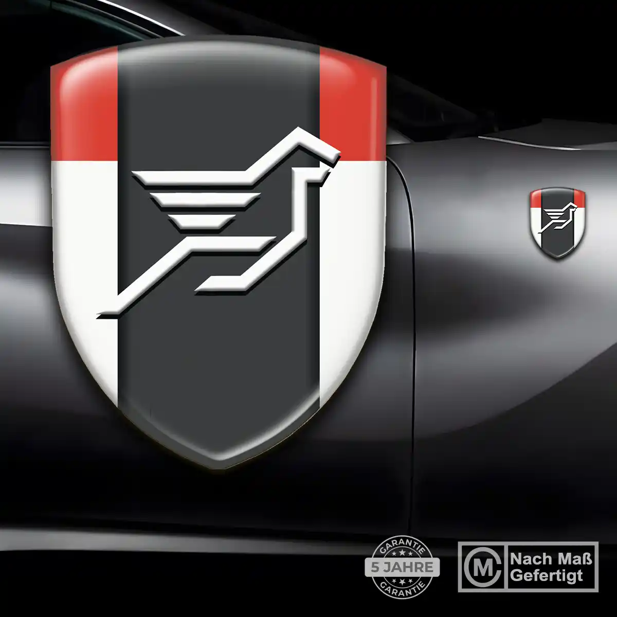 Hamann Emblem Wappen Auto Hochwertiges Harz