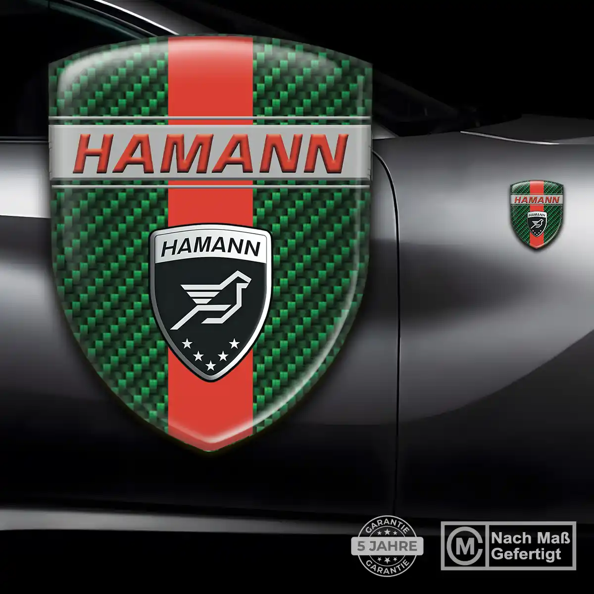 Hamann Emblem Wappen Auto Luxus-Edition