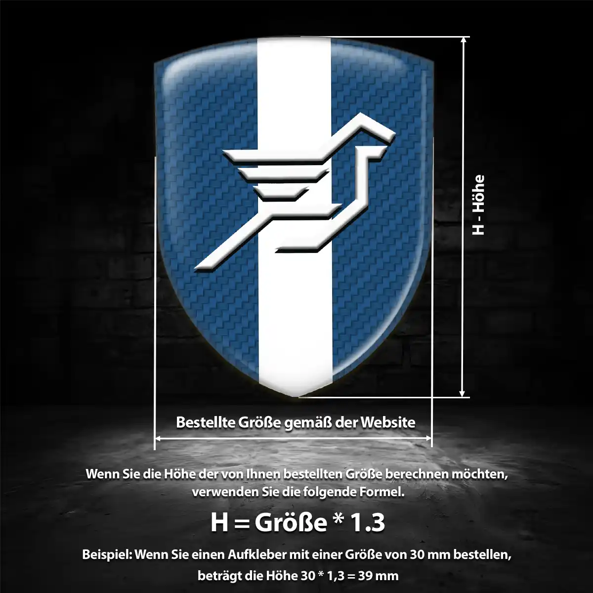 Hamann Emblem Wappen Auto Premium-Edition