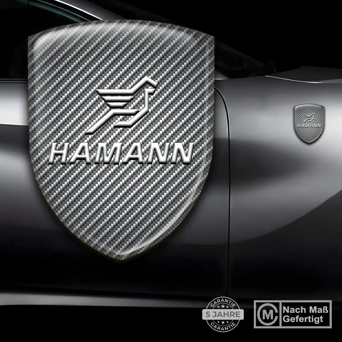 Hamann Emblem Wappen Auto Premiumqualität