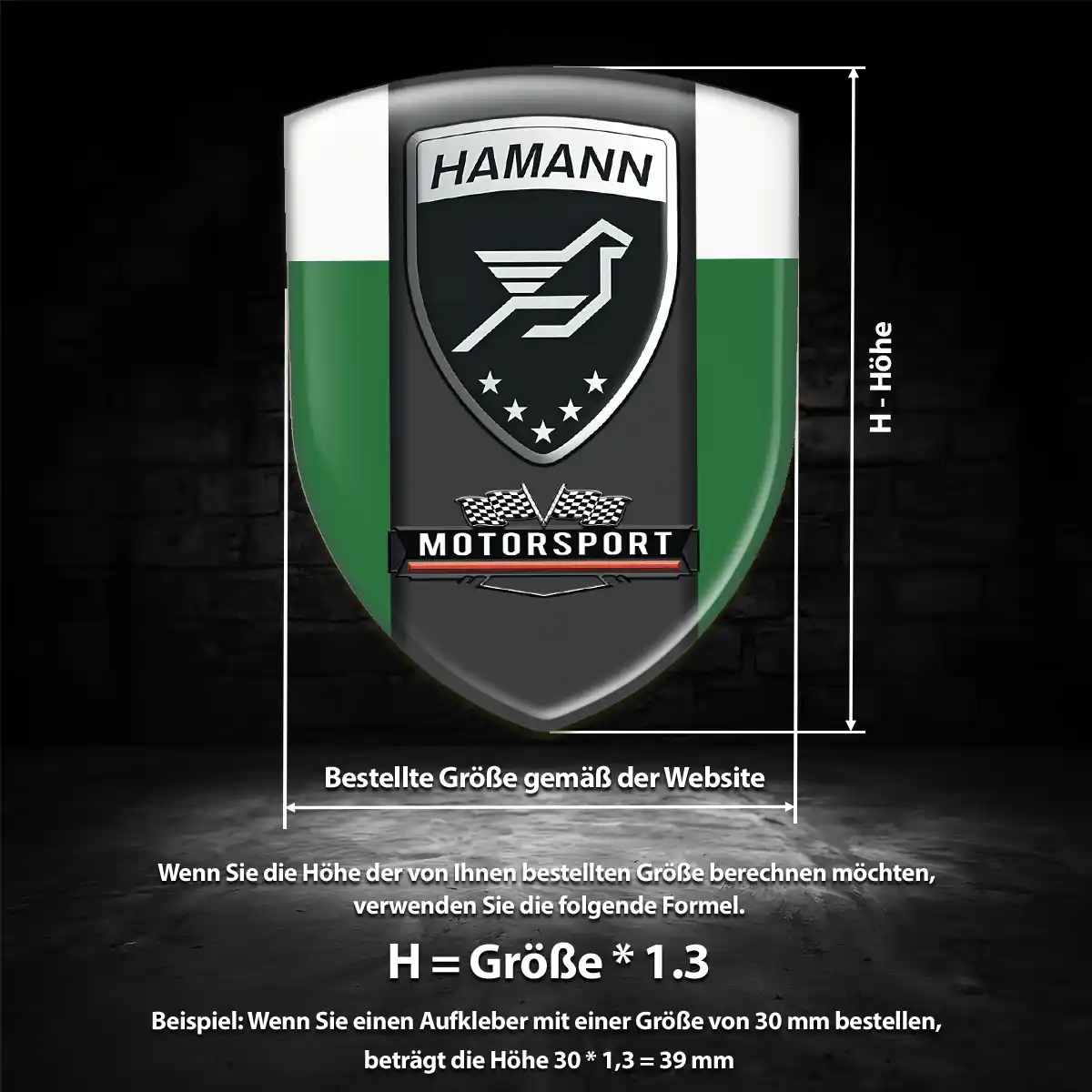 Hamann Emblem Wappen Edles Design