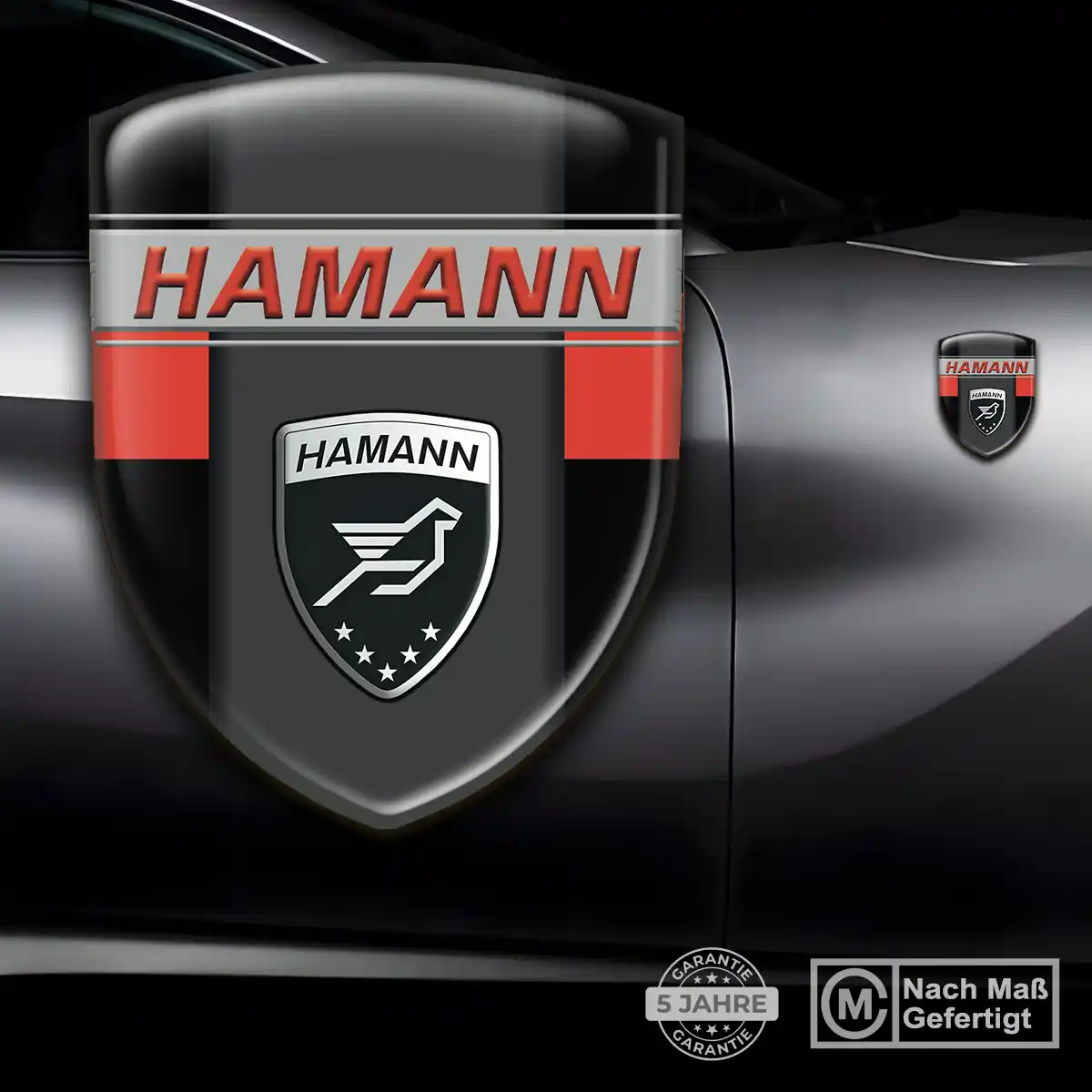 Hamann Emblem Wappen Interieurdesign