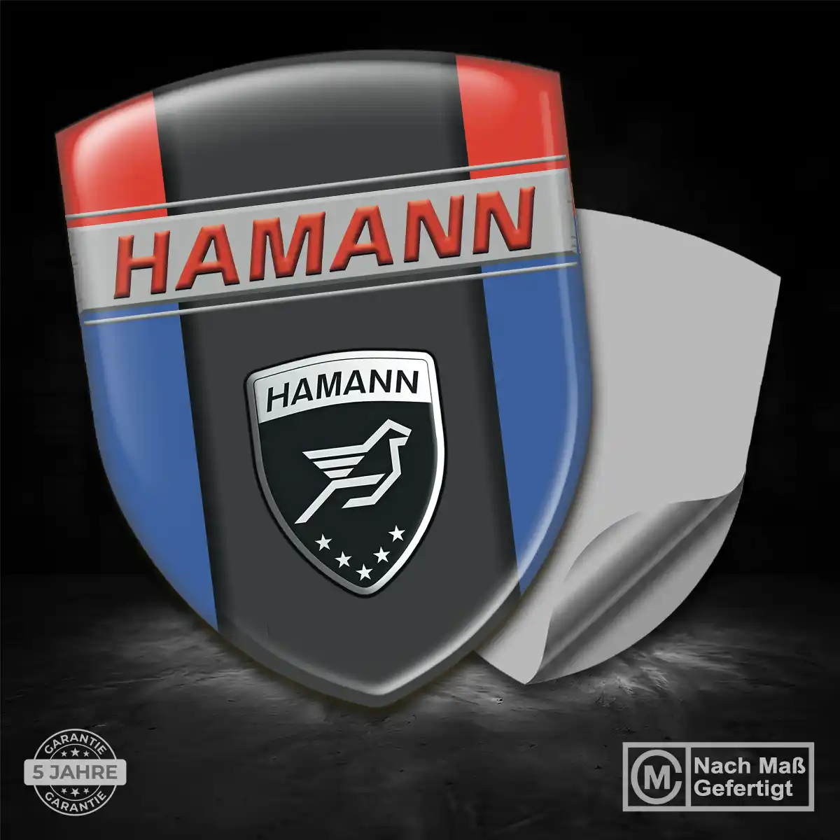 Hamann Emblem Wappen Stilvolles Design