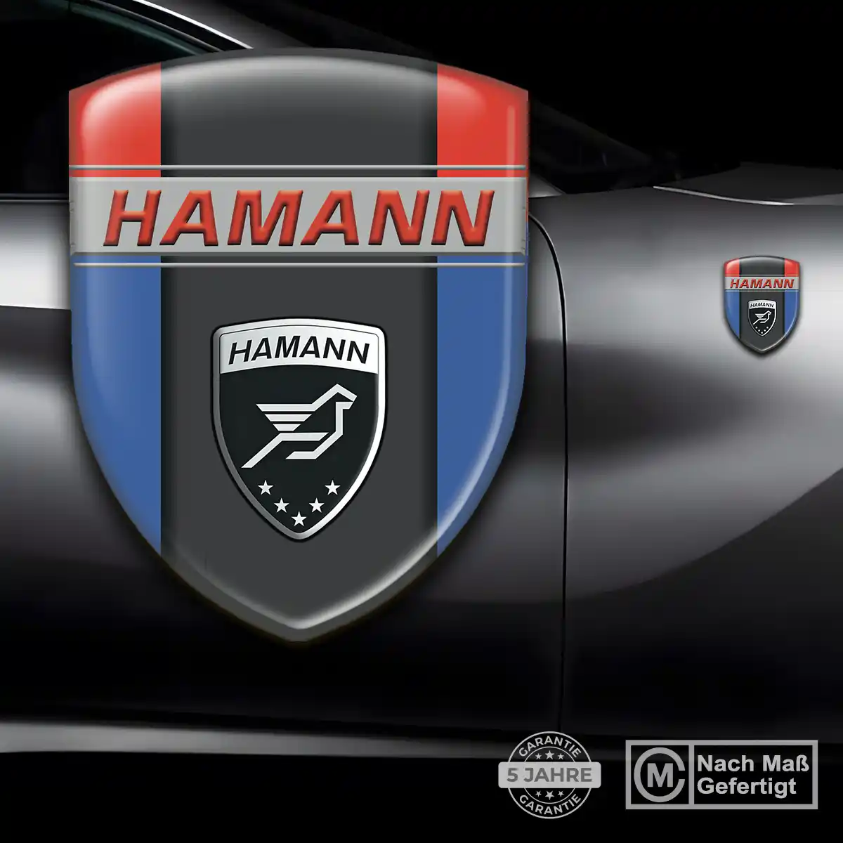 Hamann Emblem Wappen Stilvolles Design