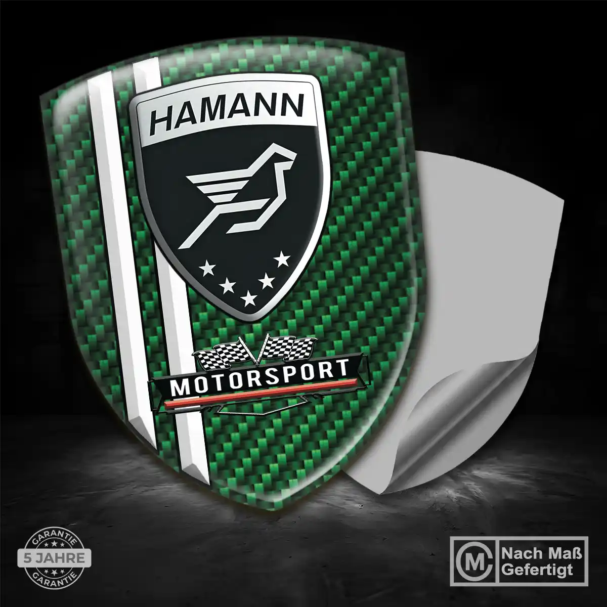 Hamann Emblem Wappen Tuningfahrzeug