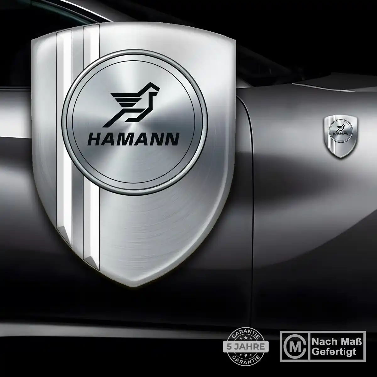 Hamann Embleme Ausdrucksstarkes Design