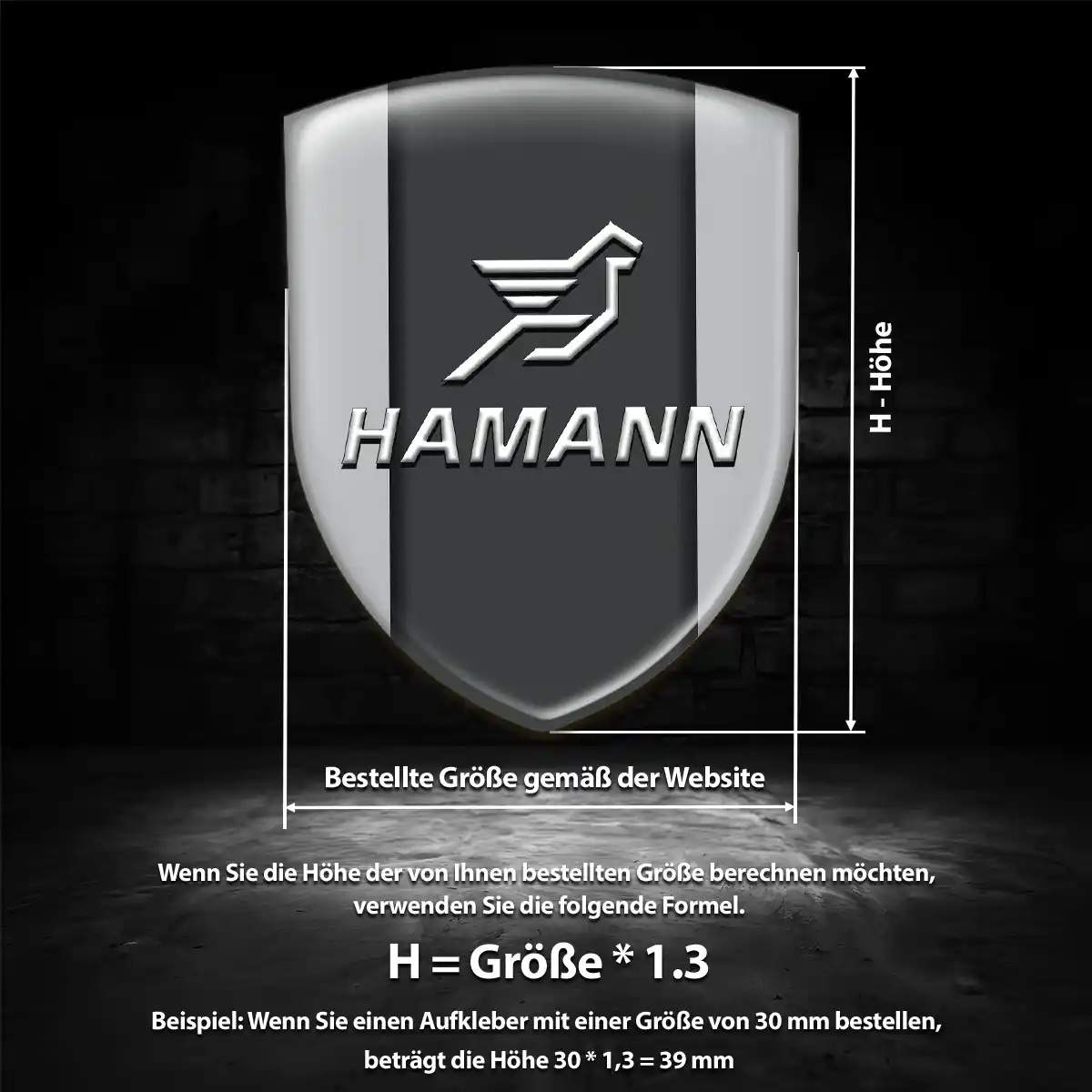 Hamann Embleme Auto Edles Design