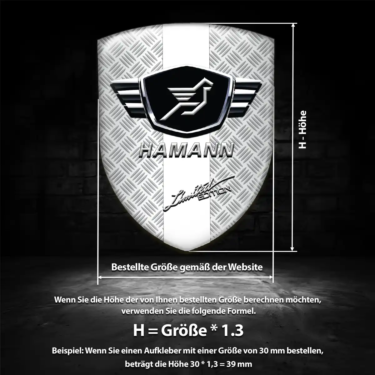 Hamann Embleme Auto Hohe Qualität
