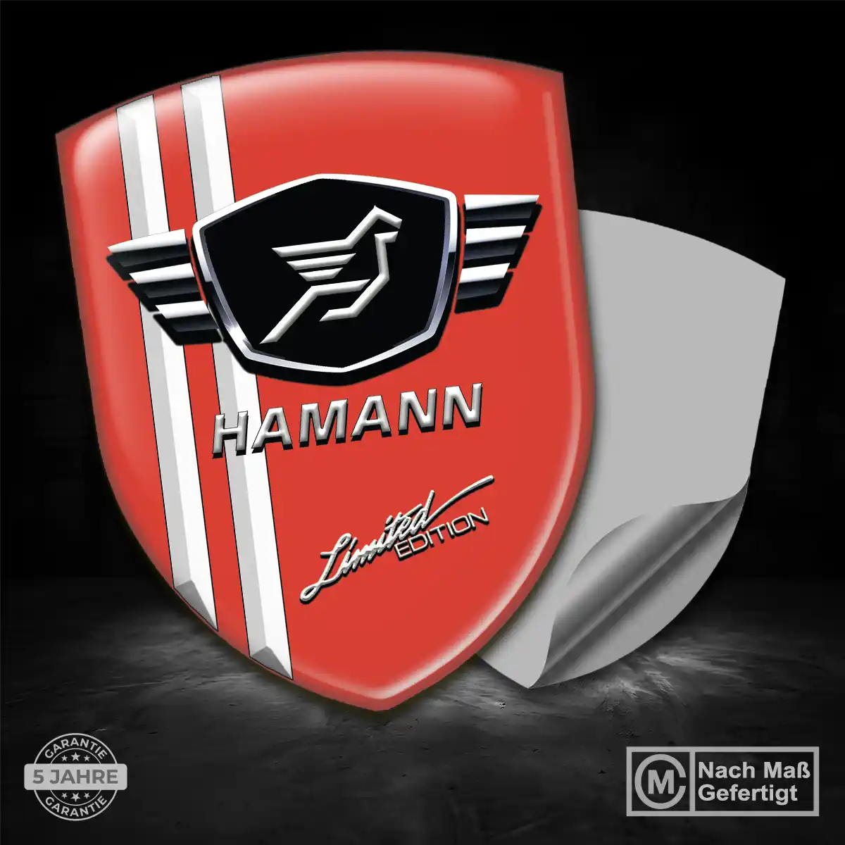 Hamann Embleme Auto Interieurdesign
