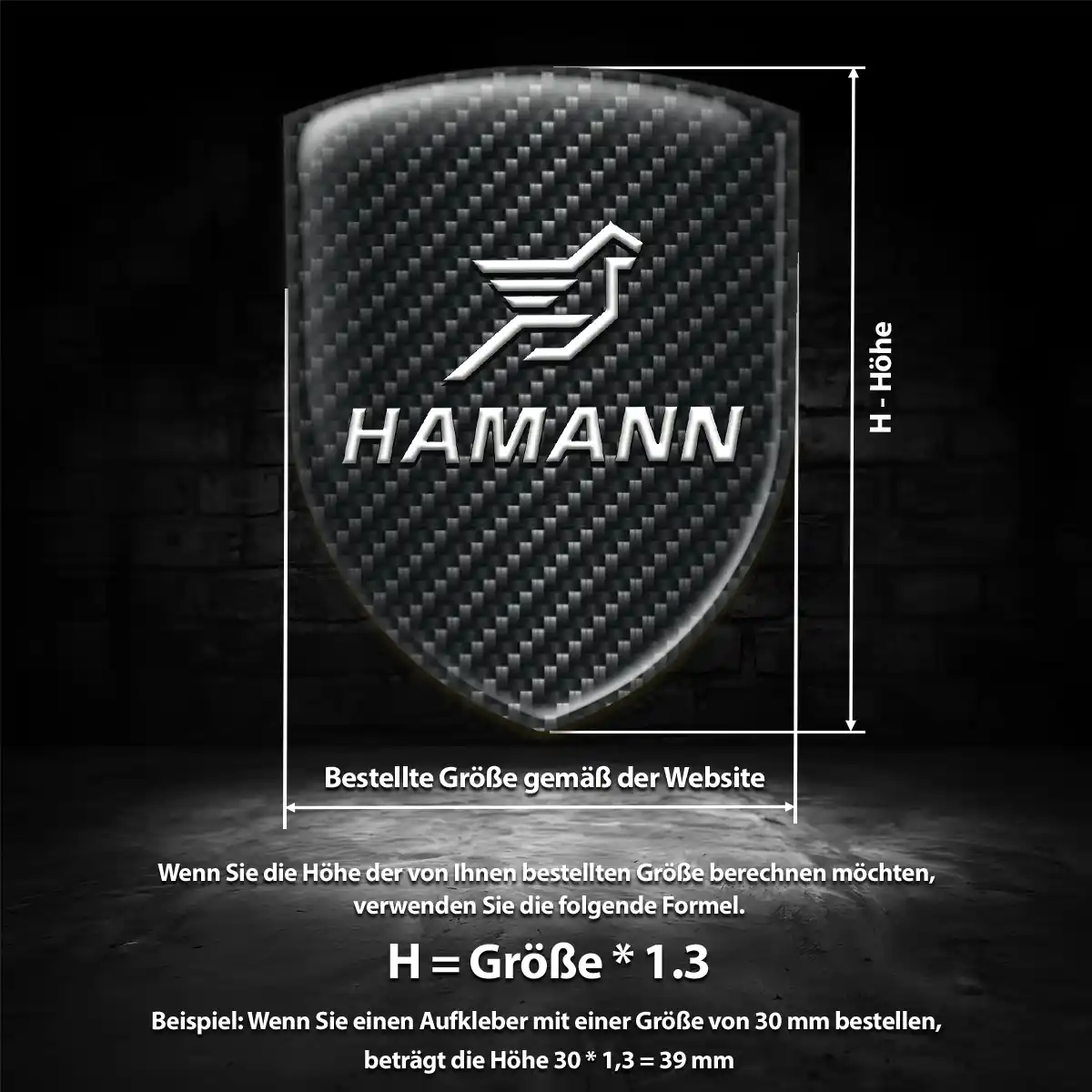 Hamann Embleme Auto Spitzenqualität
