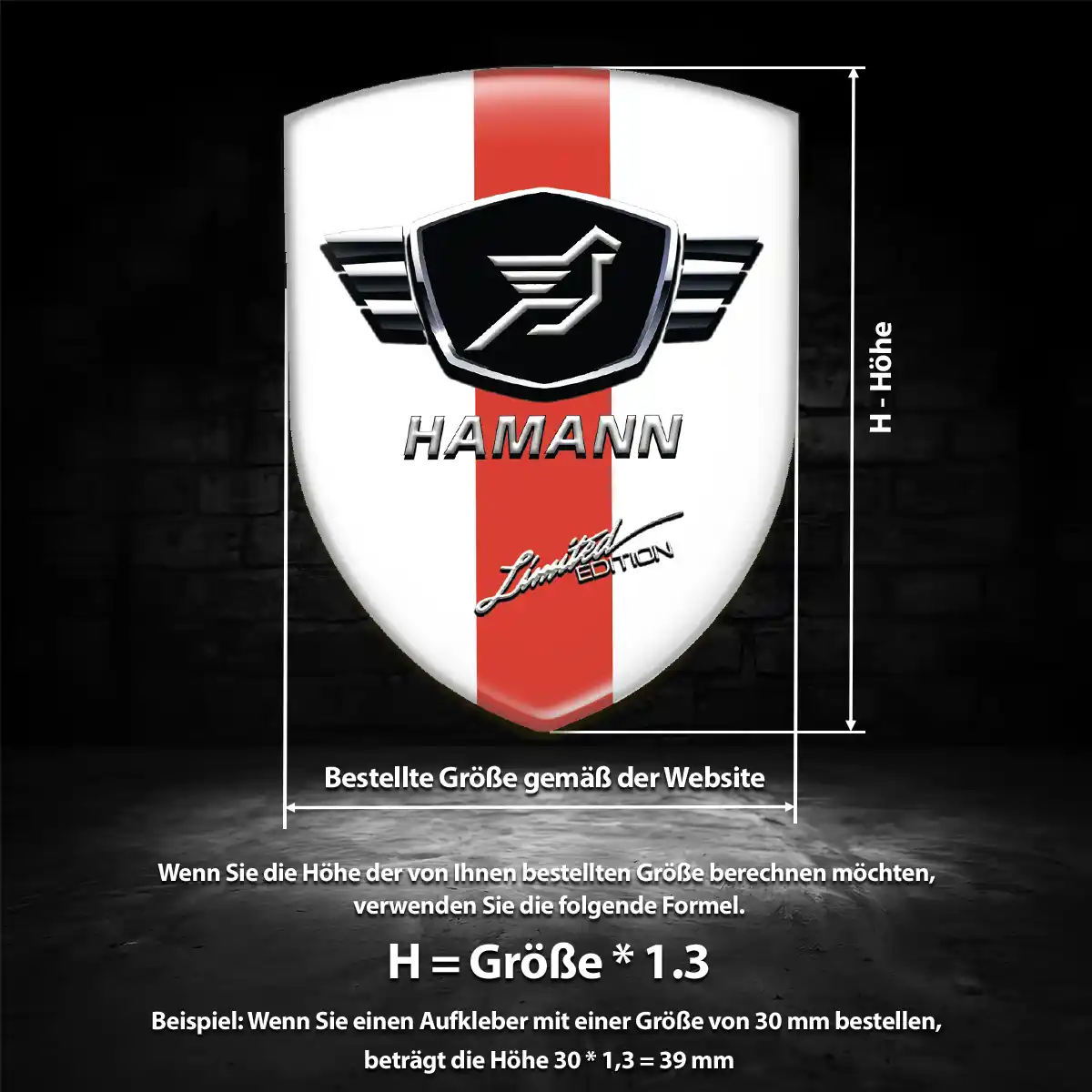 Hamann Embleme Auto Tuningfahrzeug