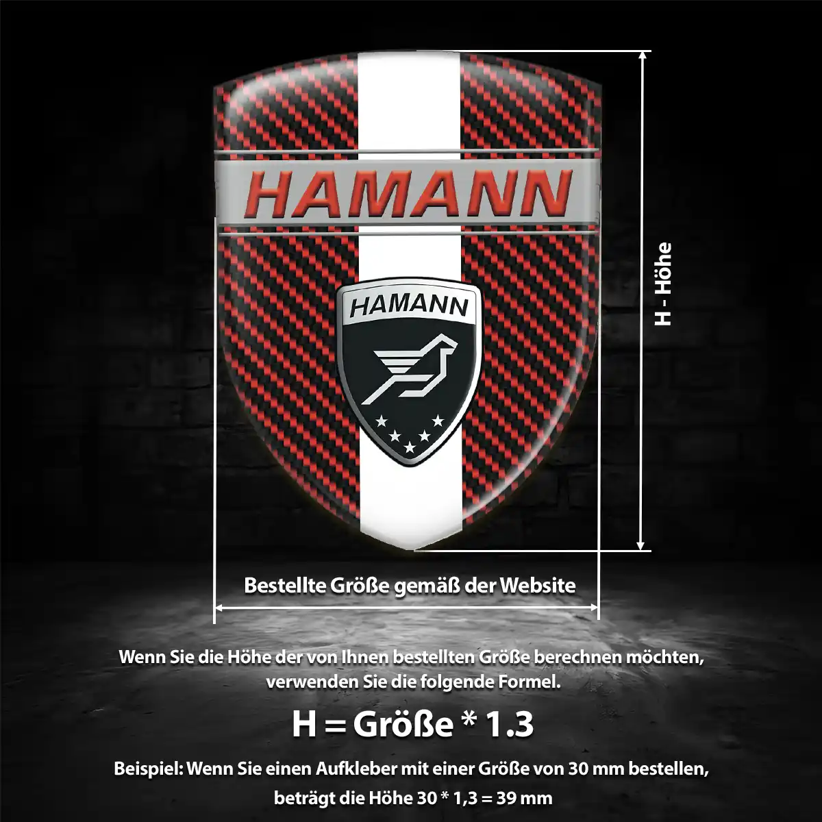 Hamann Embleme Überzeugende Qualität
