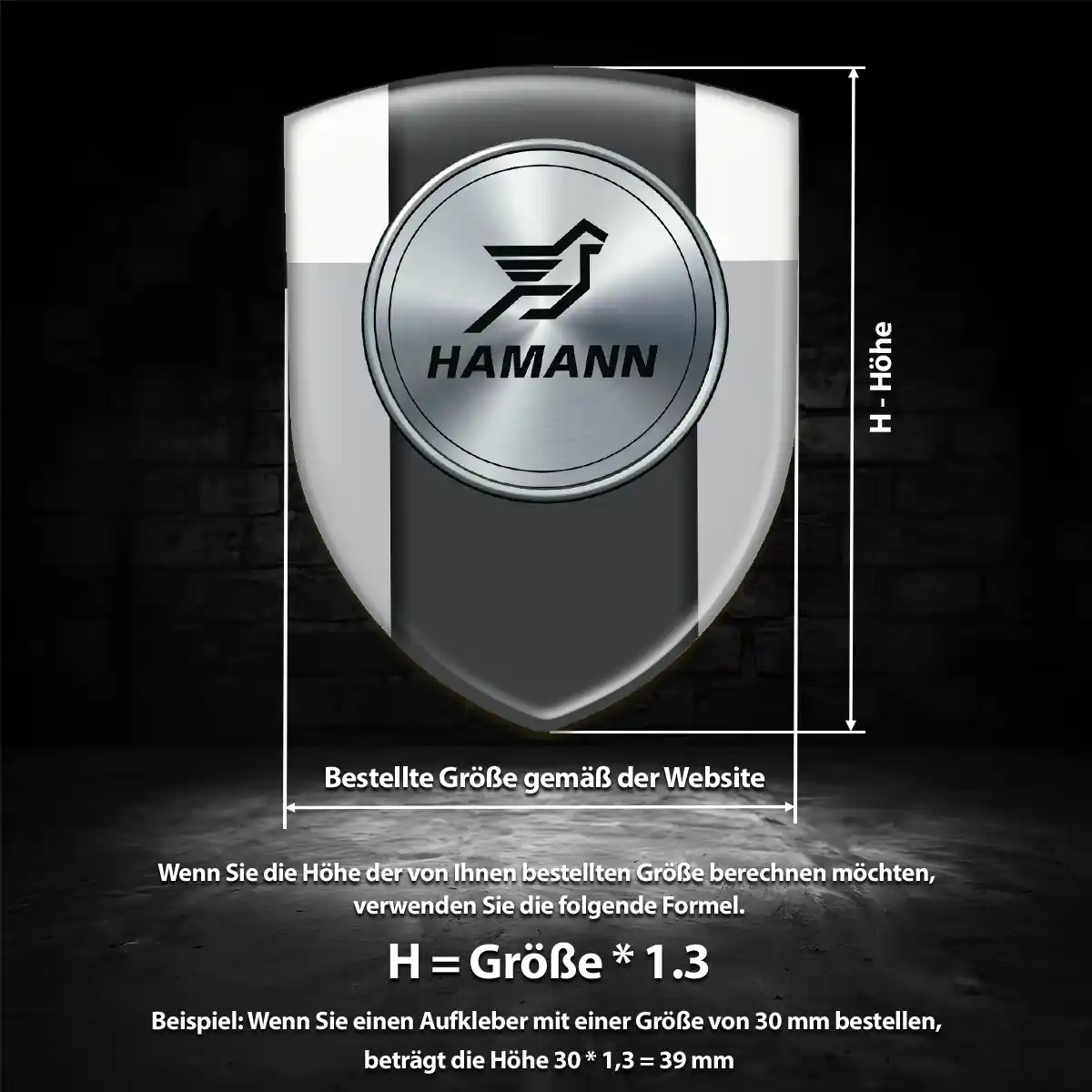 Hamann Embleme Erstklassige Qualität