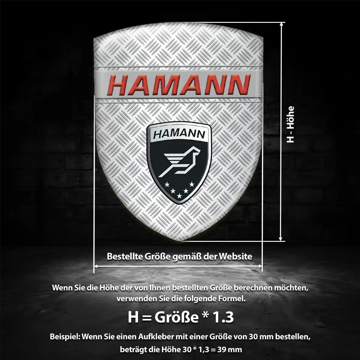 Hamann Embleme Exterieurdesign