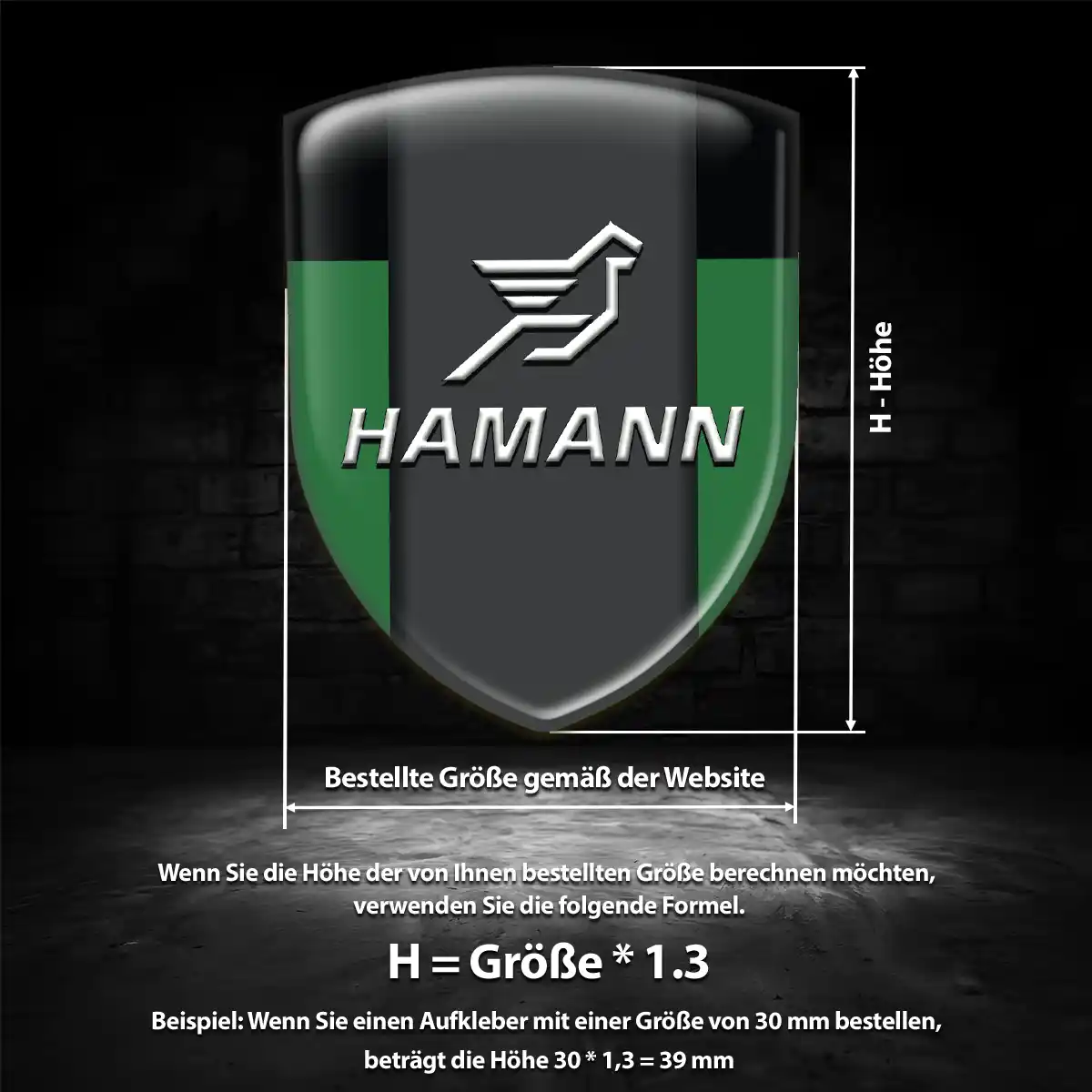Hamann Embleme Höchste Qualität