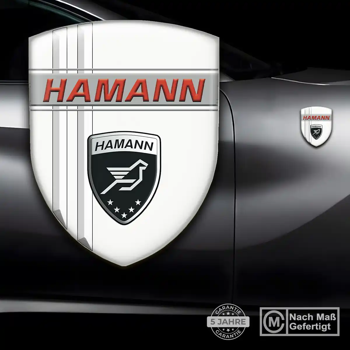 Hamann Embleme Hochwertiges Harz
