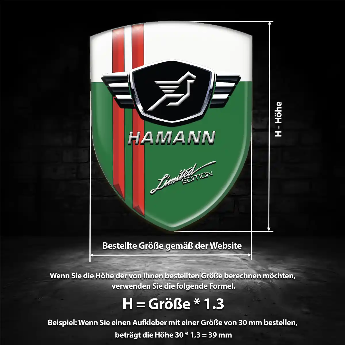 Hamann Embleme Limitierte Auflage