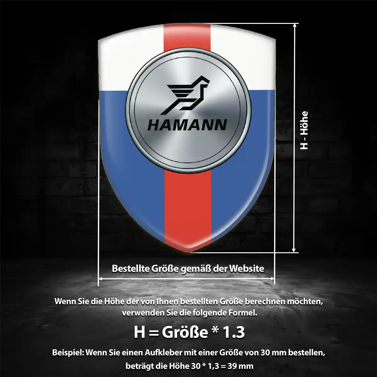 Hamann Embleme Modernes Design