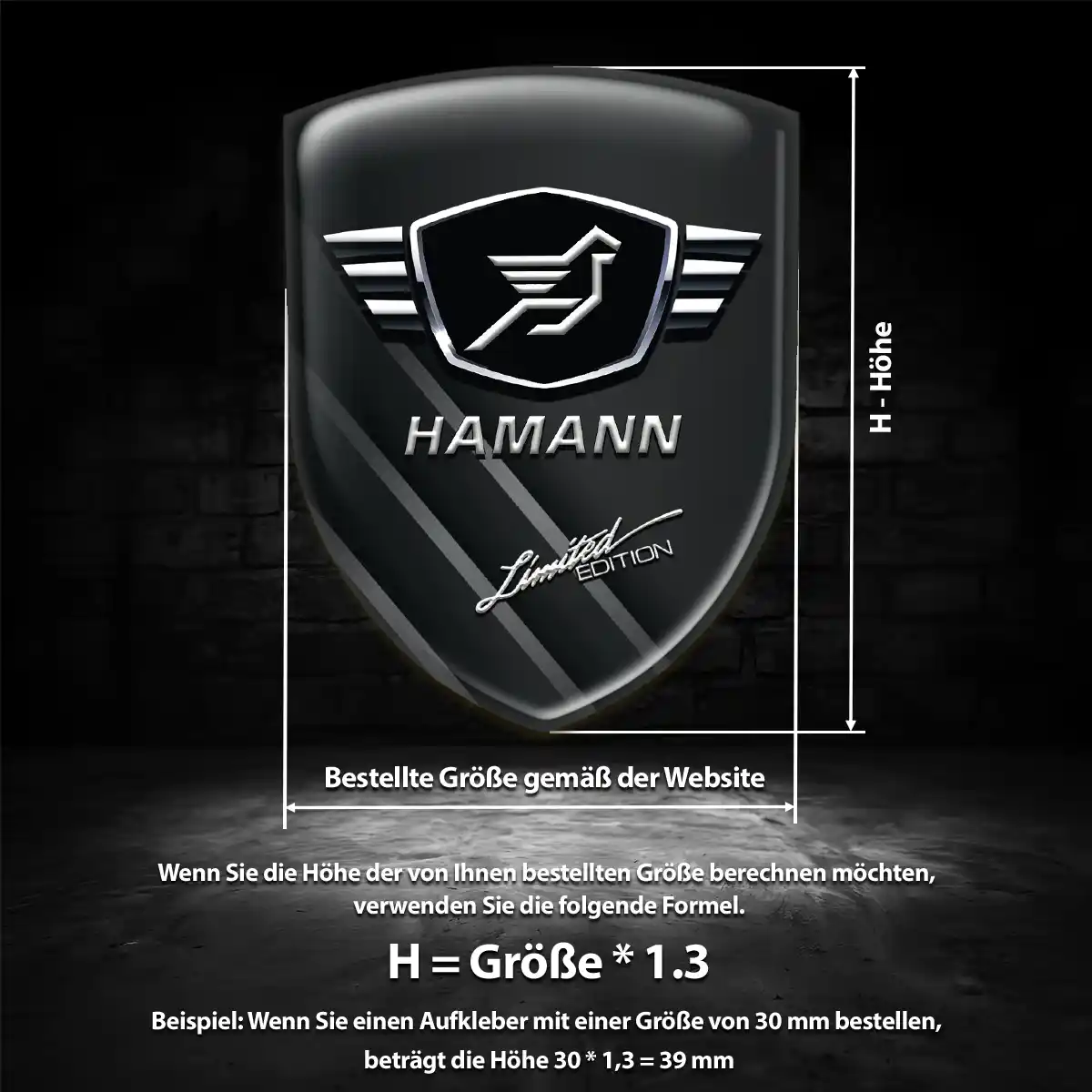 Hamann Embleme Premium-Edition