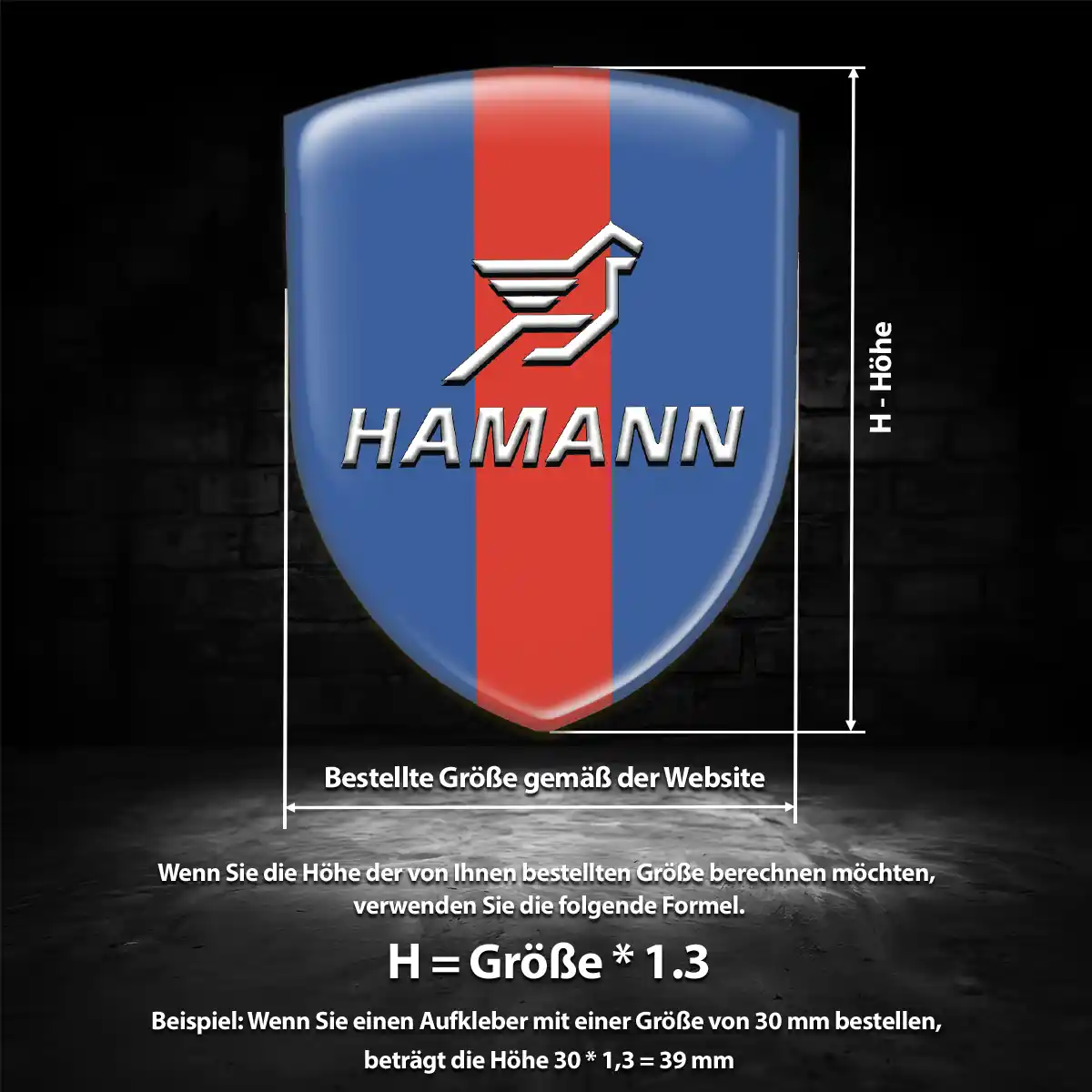 Hamann Embleme Premiumqualität
