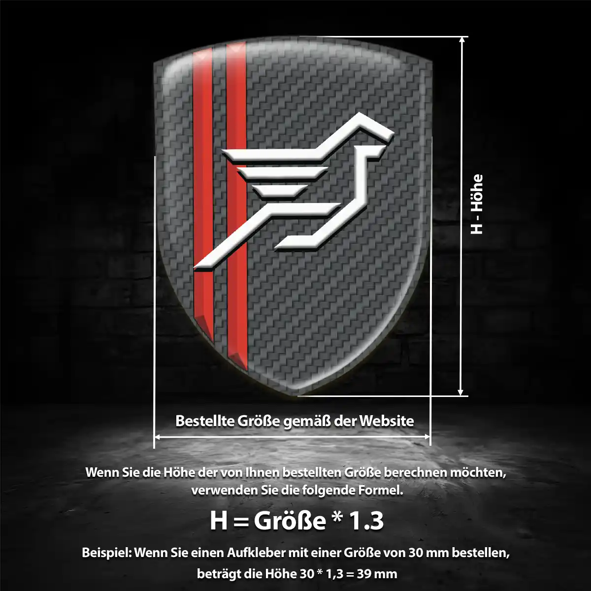 Hamann Embleme Silikon Aufkleber Auto Elegantes Design