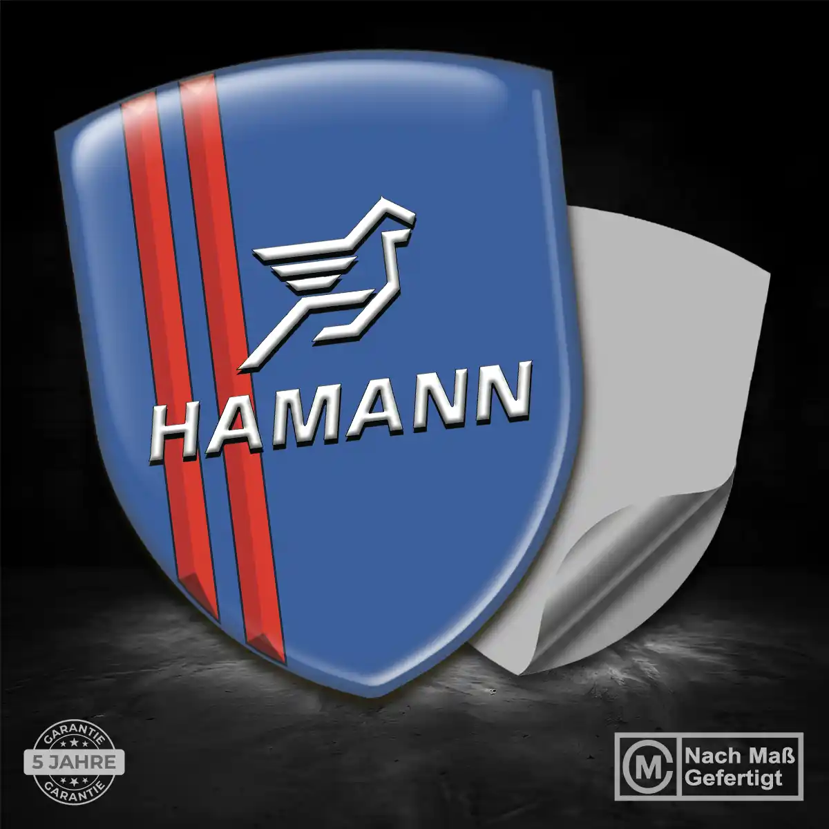 Hamann Embleme Silikon Aufkleber Auto Exterieurdesign
