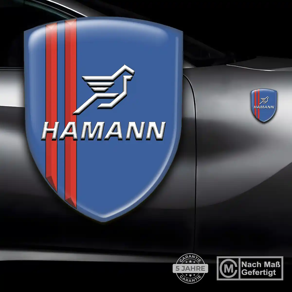 Hamann Embleme Silikon Aufkleber Auto Exterieurdesign