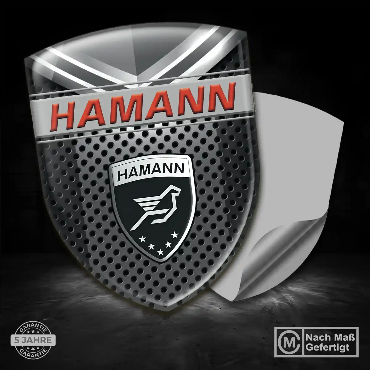 Hamann Embleme Silikon Aufkleber Auto Höchste Qualität