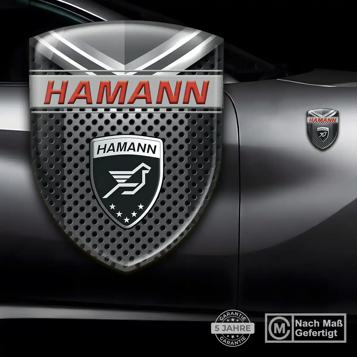 Hamann Embleme Silikon Aufkleber Auto Höchste Qualität