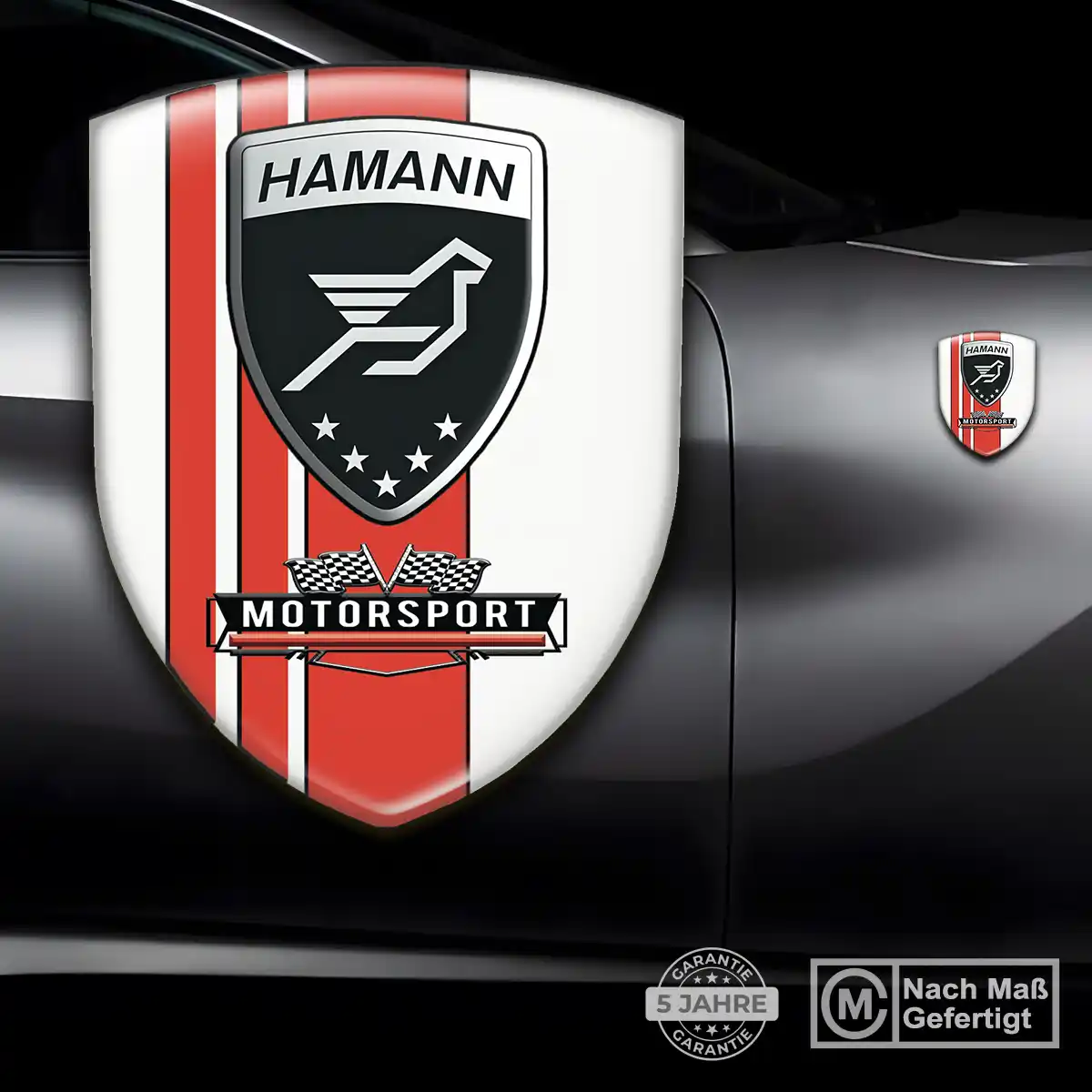 Hamann Embleme Silikon Aufkleber Auto Interieurdesign