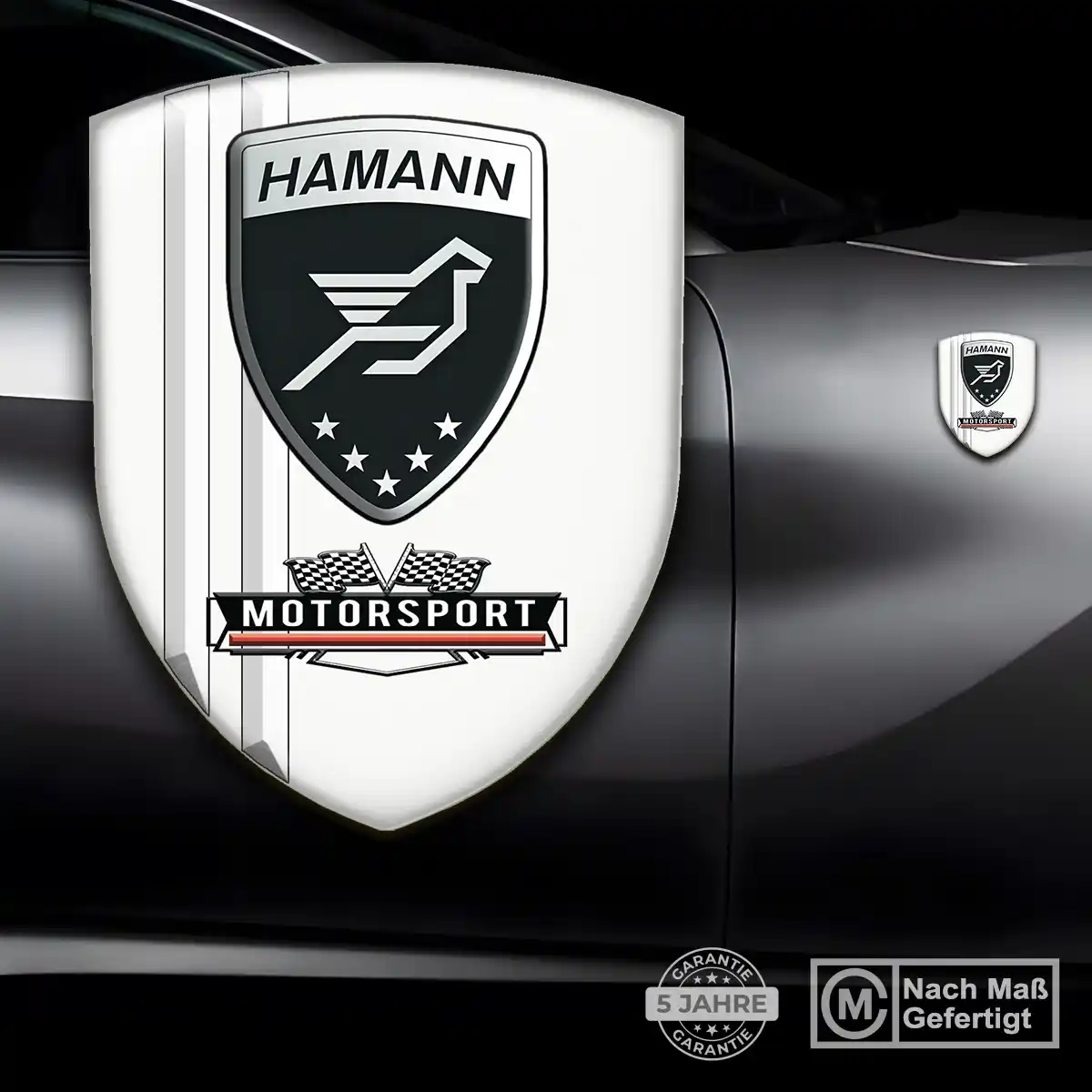 Hamann Embleme Silikon Aufkleber Auto Luxus-Edition