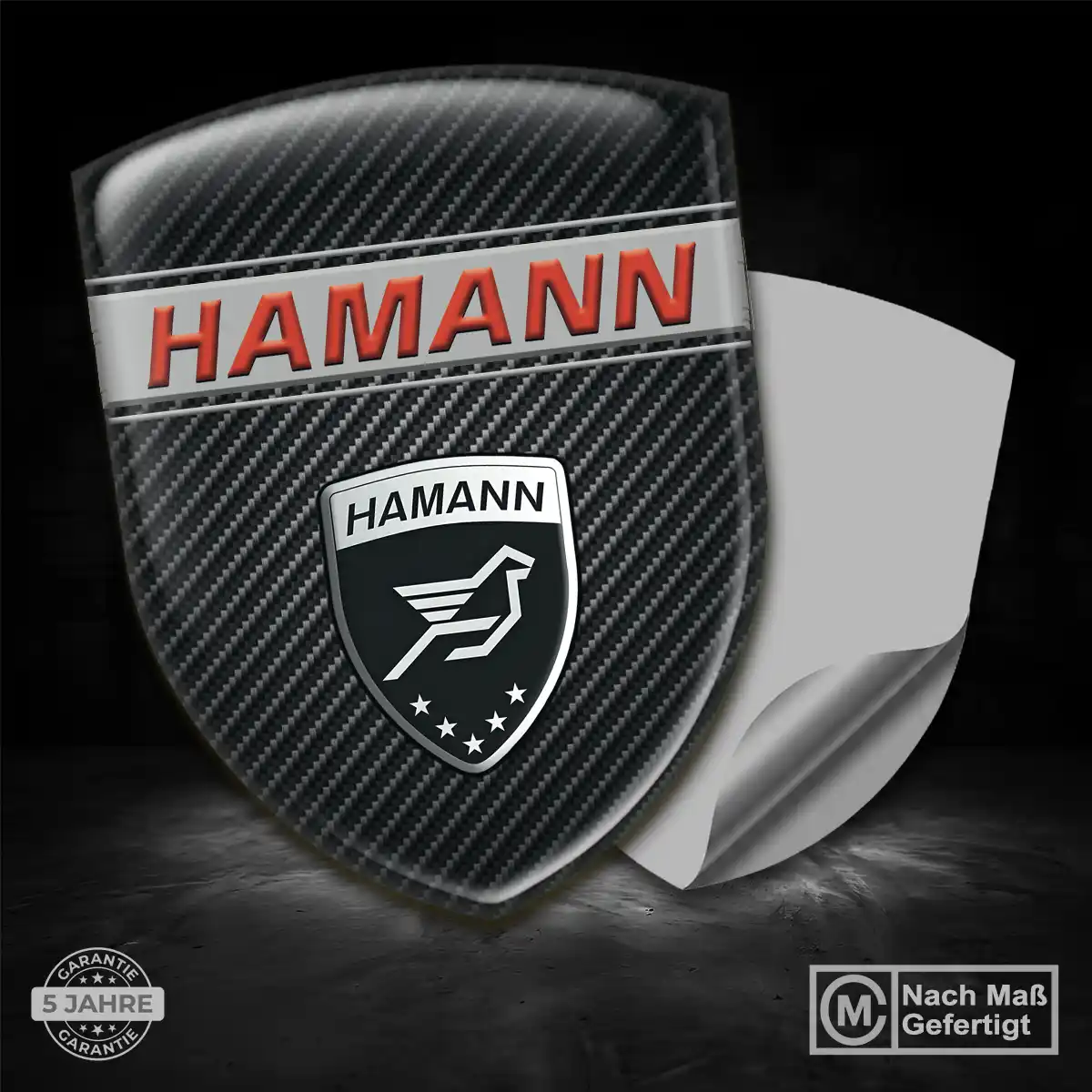 Hamann Embleme Silikon Aufkleber Auto Modernes Design