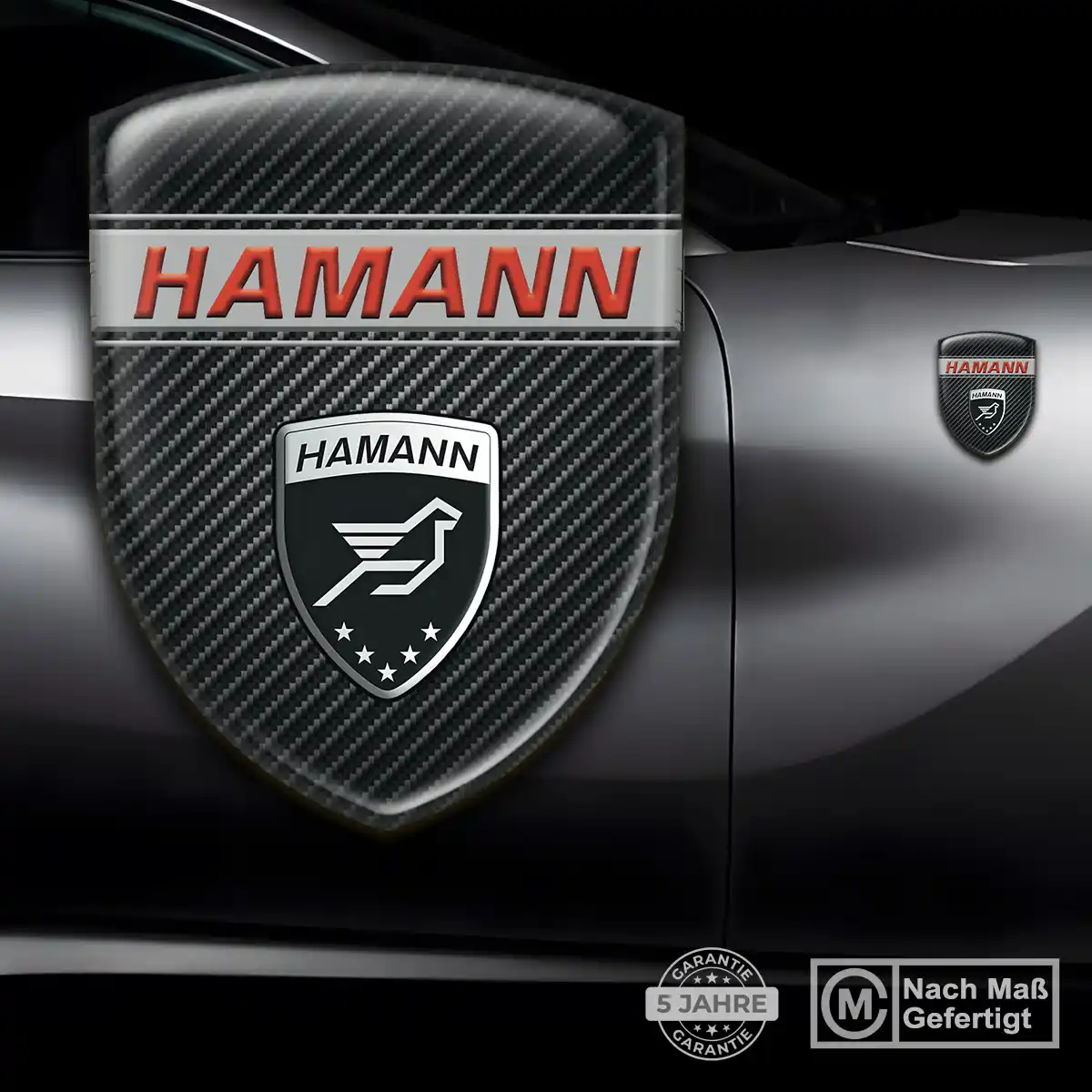 Hamann Embleme Silikon Aufkleber Auto Modernes Design