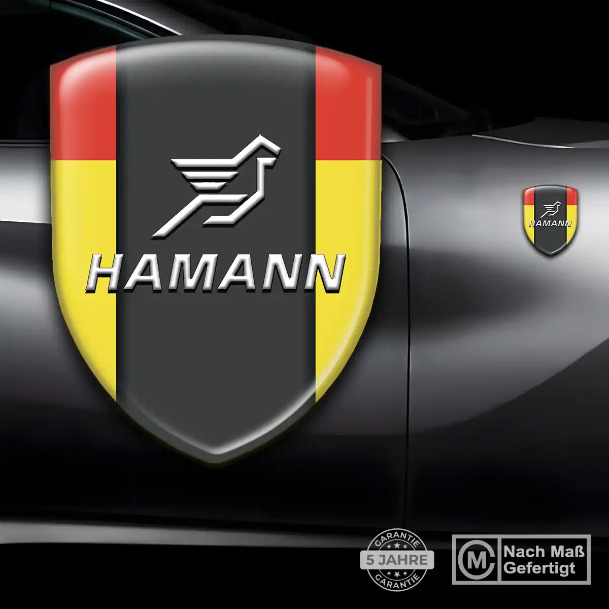 Hamann Embleme Silikon Aufkleber Auto Premiumqualität