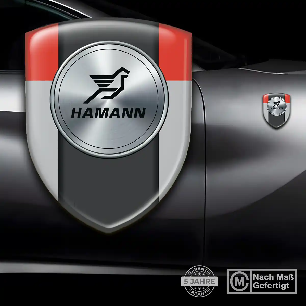 Hamann Embleme Silikon Aufkleber Auto Stilvolles Design