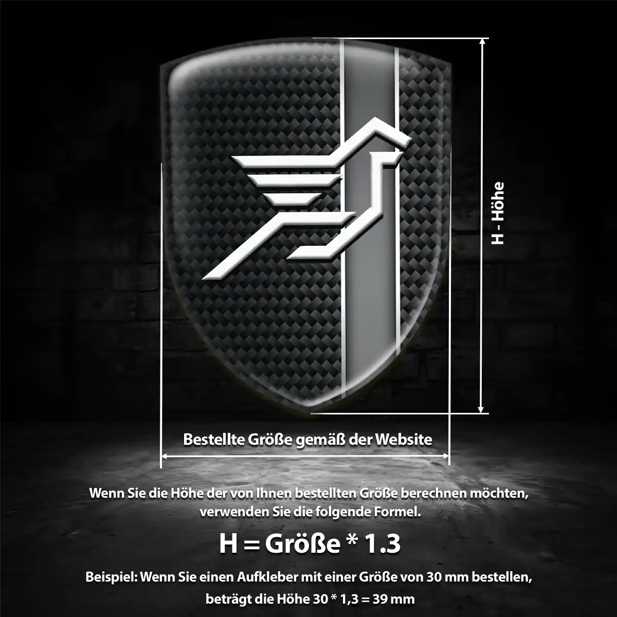 Hamann Embleme Silikon Aufkleber Auto Tuningfahrzeug