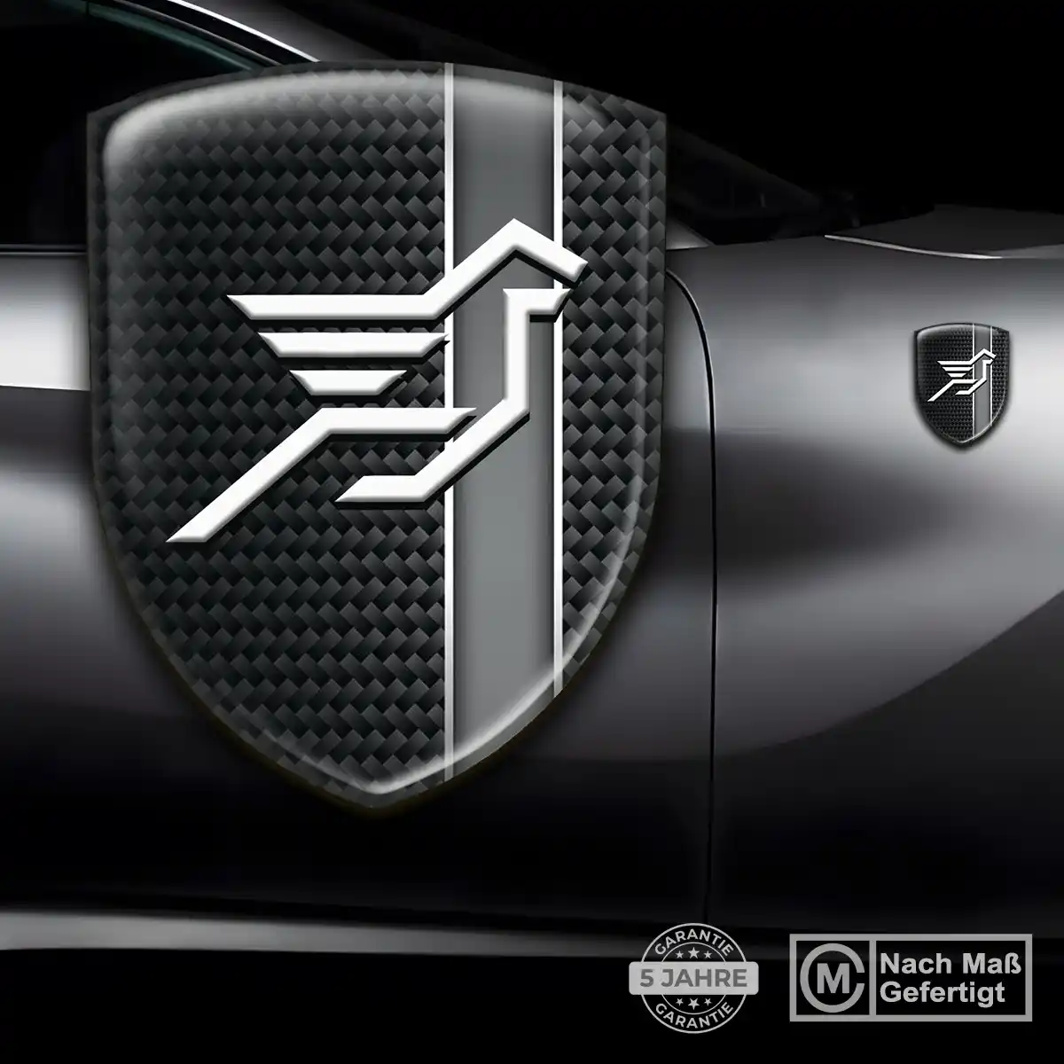 Hamann Embleme Silikon Aufkleber Auto Tuningfahrzeug