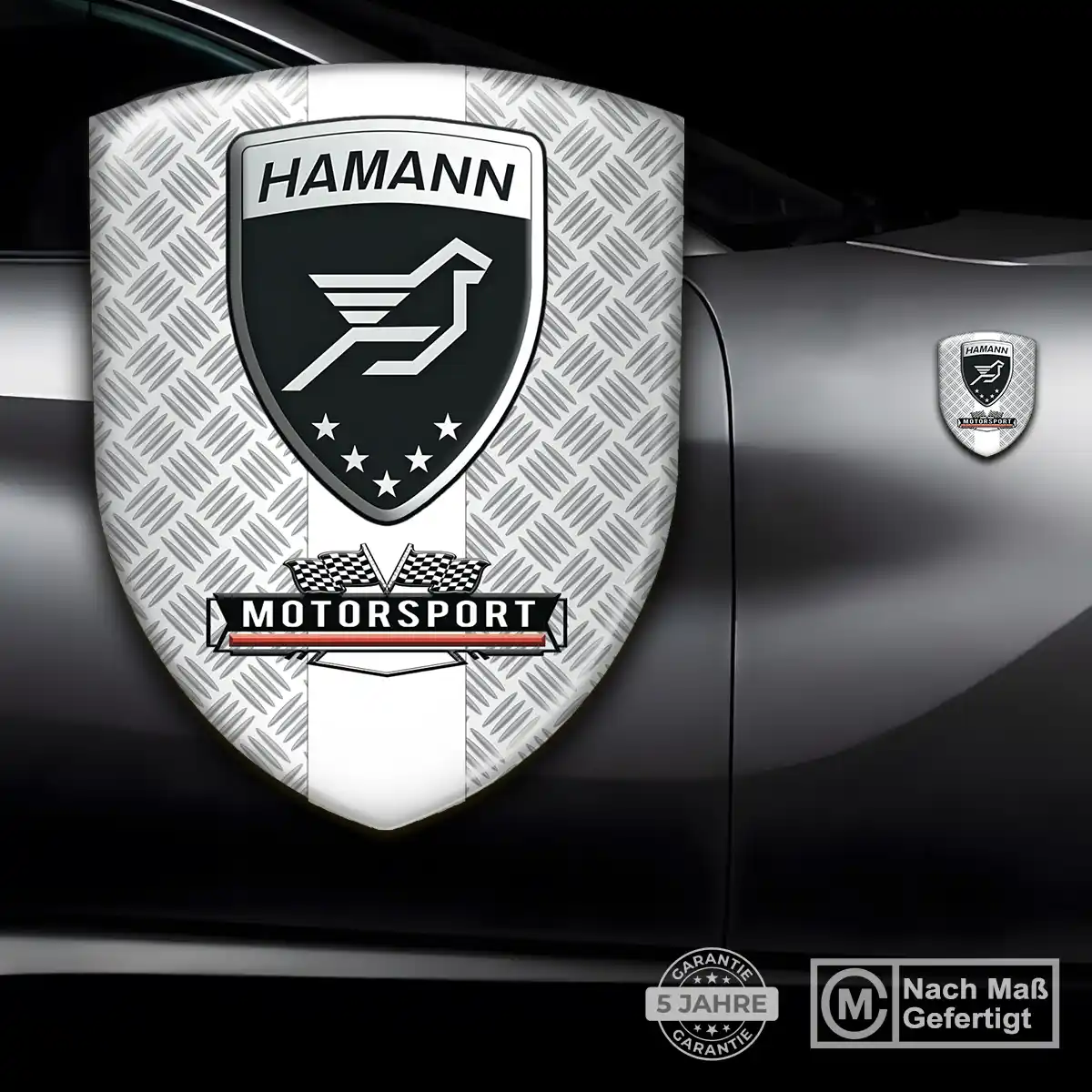 Hamann Embleme Silikon Aufkleber Erstklassige Qualität
