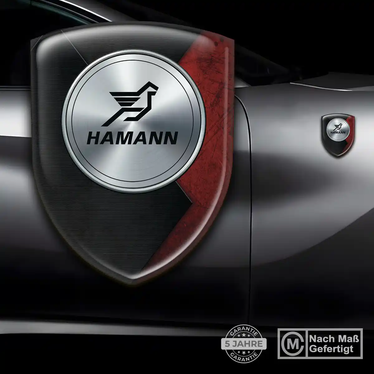 Hamann Embleme Silikon Aufkleber Exterieurdesign