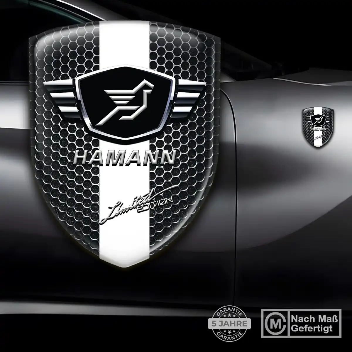 Hamann Embleme Silikon Aufkleber Höchste Qualität