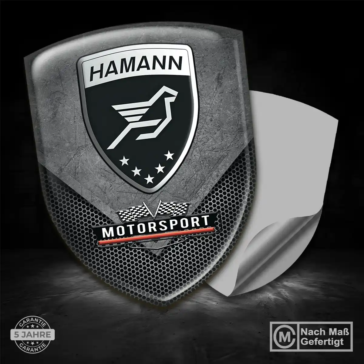 Hamann Embleme Silikon Aufkleber Modernes Design