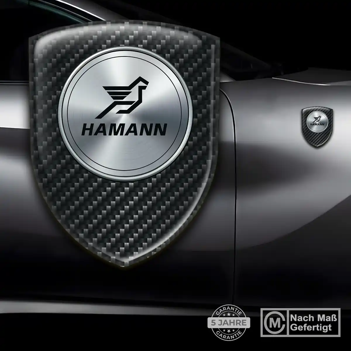 Hamann Embleme Silikon Aufkleber Spitzenqualität