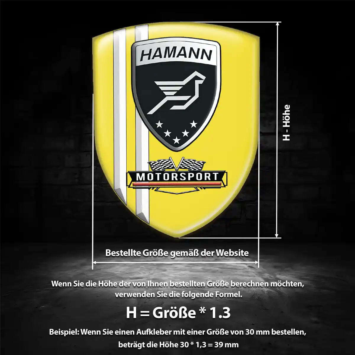 Hamann Embleme Stilvolles Design