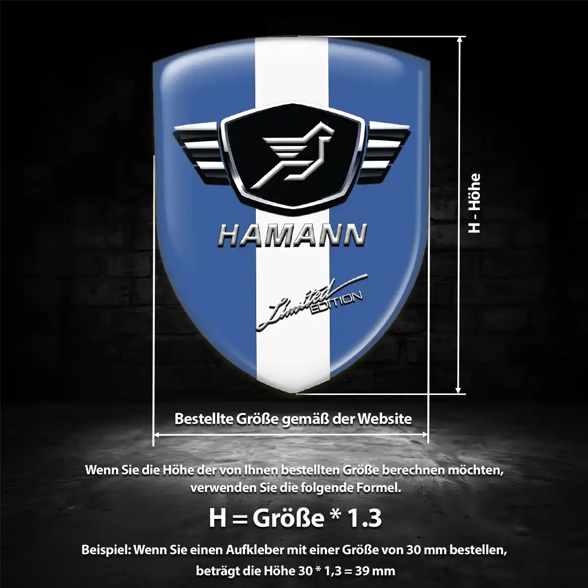 Hamann Embleme Tuningfahrzeug