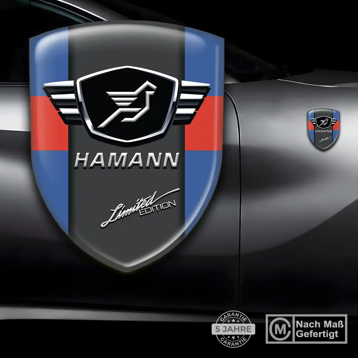 Hamann Silikon Aufkleber Auto Ausdrucksstarkes Design