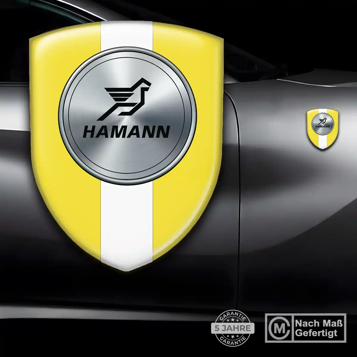 Hamann Silikon Aufkleber Auto Edles Design