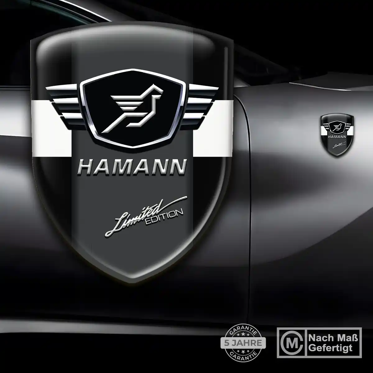 Hamann Silikon Aufkleber Auto Elegantes Design
