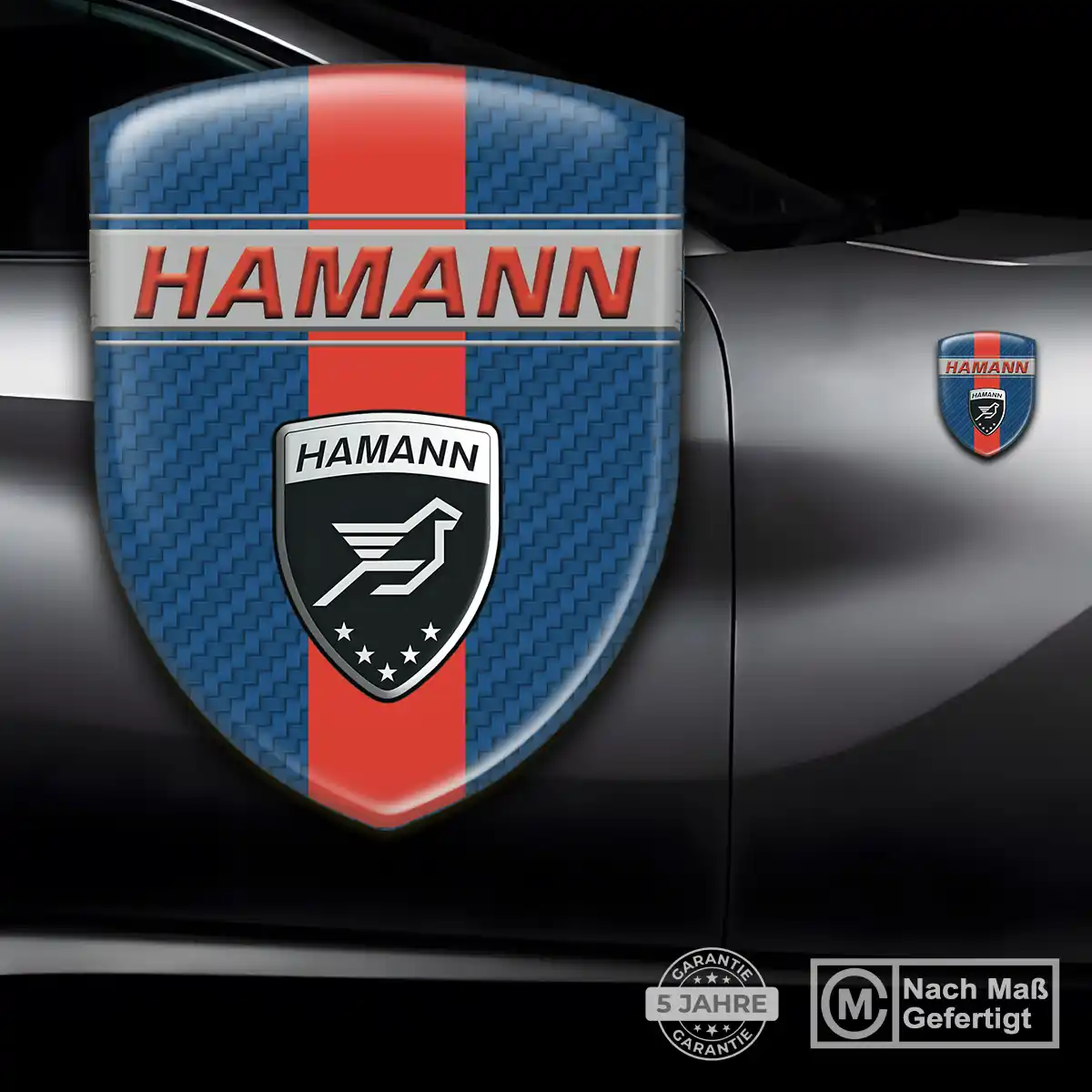 Hamann Silikon Aufkleber Auto Höchste Qualität